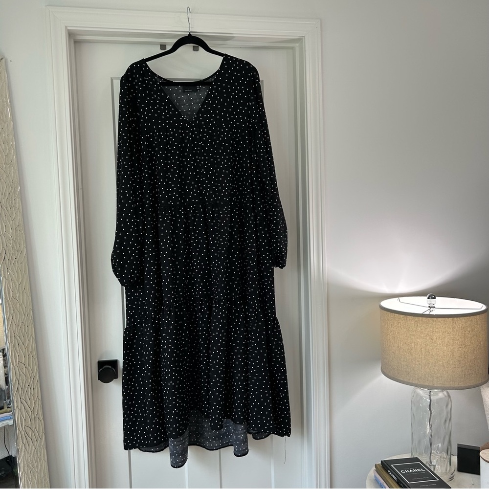 ASOS polka dot dress | TALL